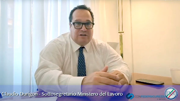 Durigon: occorre sostenere il comparto vigilanza e sicurezza privata