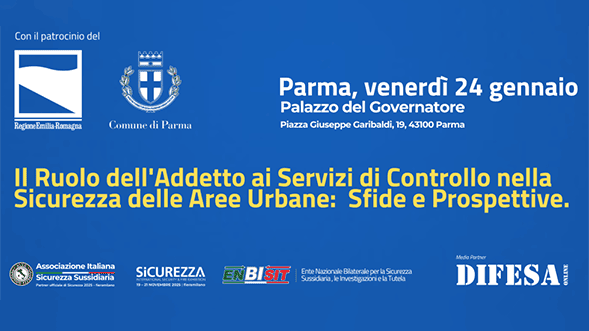 L’addetto ai servizi di controllo per la sicurezza degli spazi pubblici