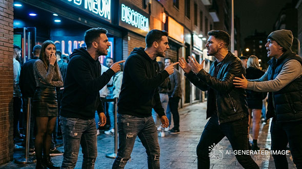 Cliente violento: è sempre colpa della discoteca?